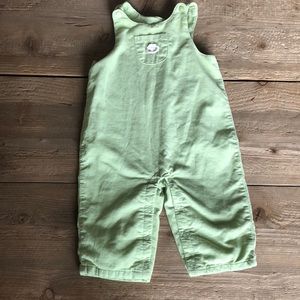 Janie and Jack corduroy overalls